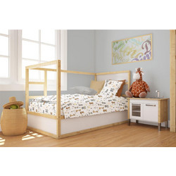 Dimcol Savanna 36 Βρεφικό Πάπλωμα Κούνιας 160x120cm Λευκό