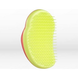 Tangle Teezer Original Salmon Pink & Hyper Yellow Βούρτσα Μαλλιών για Ξεμπέρδεμα Κίτρινη