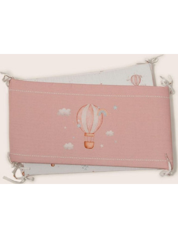 Baby Oliver Des 422 Πάντα Κούνιας Ροζ 34x210cm