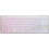 Ducky One 3 Pure Μηχανικό Gaming Πληκτρολόγιο TenKeyLess με Cherry MX Clear Διακόπτες RGB White