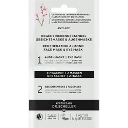 Dr. Scheller Regenerating Almond Κρεμώδης Μάσκα Ματιών Προσώπου 2x5ml