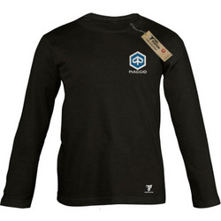 Takeposition Moto Piaggio Παιδικό T-Shirt Μακρυμάνικο Μαύρο 214-814-9036