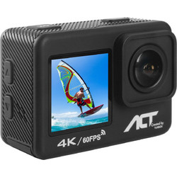 Turbo-X ACT-480 Action Camera Υποβρύχια με WiFi και Οθόνη 2" Μαύρη