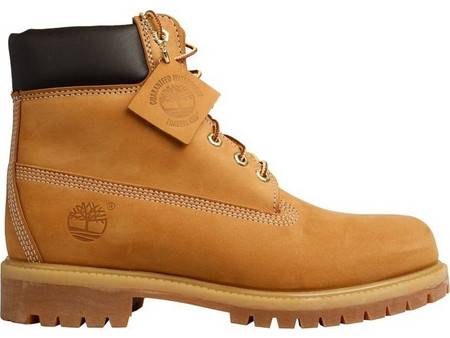 Timberland Premium 6-Inch Waterproof Ανδρικά Αρβυλάκια Δερμάτινα Ταμπά Αδιάβροχα TB110061713