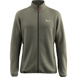 Salewa Ανδρική Ζακέτα Fleece με Φερμουάρ Χακί 29138-5A50