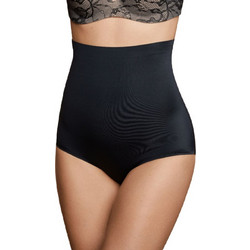 Bye Bra Κορσές Slip Σύσφιξης χωρίς Ραφές Μαύρος D-228306