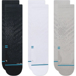 Stance Ανδρικές Κάλτσες Ψηλές Μαύρες Λευκές Γκρι 3Pack A448A23FLX-MUL