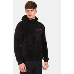 Kilpi Ανδρική Ζακέτα Fleece με Κουκούλα και Φερμουάρ Μαύρη ZM0204KI-BLK