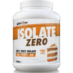Per4m Isolate Zero Carrot Cake Πρωτεΐνη Ορού Γάλακτος Γράμμωσης 2kg