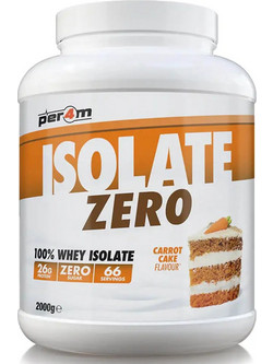 Per4m Isolate Zero Carrot Cake Πρωτεΐνη Ορού Γάλακτος Γράμμωσης 2kg
