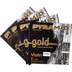 Pyramid Gold Σετ 4 Χορδές Βιολιού 1/4