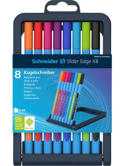 Schneider Slider Edge XB Σετ Στυλό Διαρκείας Πολύχρωμο 8τμχ 152279