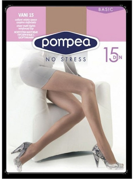 Pompea Καλσόν 15 Den Μπεζ 999DS805
