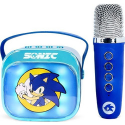 OTL PopSing LED Μικρόφωνο Καραόκε Sonic The Hedgehog