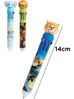 MP Fantasia Animal 3D Στυλό Διαρκείας 0.7mm Πολύχρωμο Διάφορα Σχέδια PE253-39