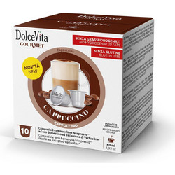 Dolce Vita Κάψουλες Cappuccino Συμβατές με Μηχανή Nespresso 10τμχ
