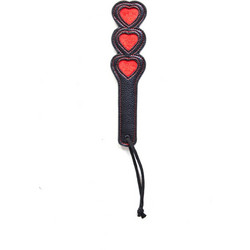SweetVibes Heart Paddle 24cm Κόκκινο Μαύρο