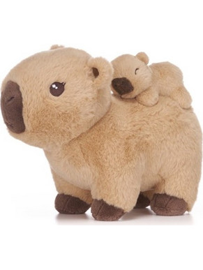 Magic Toys Eco Capybara με Μωρό 30cm 49474