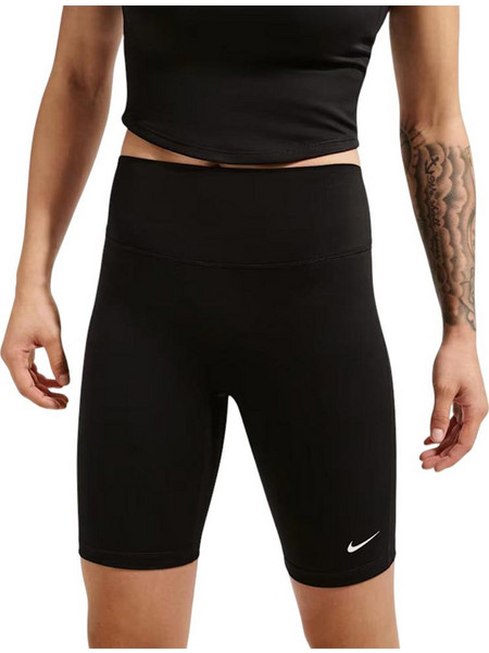 Nike One Γυναικείο Κολάν Ποδηλατικό Ψηλόμεσο Μαύρο IO0581-010