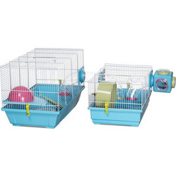 Voltrega Duo Κλουβί για Χάμστερ Λευκό Γαλάζιο 50x28x32cm