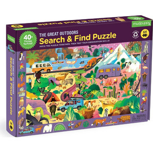 Παιδικό Puzzle Mudpuppy The Great Outdoors 64 Κομμάτια