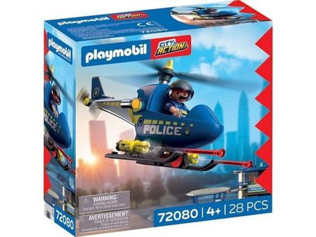 Playmobil City Action Αστυνομικό Ελικόπτερο για 4+ Ετών 72080