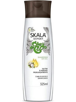 Skala Coconut Oil Σαμπουάν για Επανόρθωση για Ξηρά & Ταλαιπωρημένα Μαλλιά 325ml