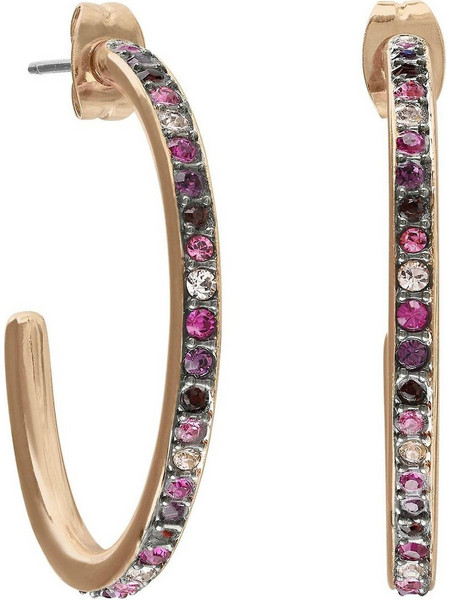 Adore Γυναικεία Σκουλαρίκια Κρίκοι Xρυσά με Swarovski 5448551