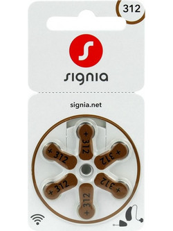 Signia PR41 312 6τμχ