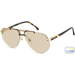 Carrera CA1087/S 06J/II Γυαλιά Ηλίου Aviator Μεταλλικά Ταρταρούγα με Καφέ Φακό