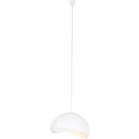 Kare Design Κρεμαστό Φωτιστικό Οροφής Μονόφωτο Λευκό 57753