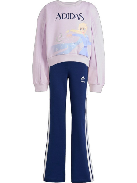 Adidas Disney Frozen Jogger Παιδικό Σετ Φόρμας Ροζ Navy Μπλε JZ3579