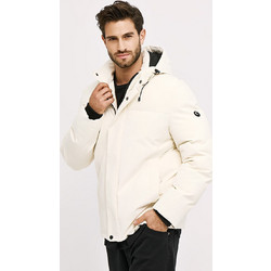 Camaro Ανδρικό Μπουφάν Χειμωνιάτικο Puffer Μπεζ 25520-159-038