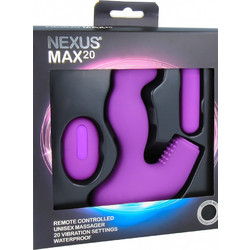 Nexus Max 20 Πρωκτικός Δονητής Ασύρματος 9.5cm Μωβ