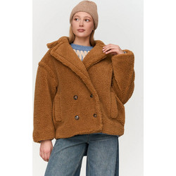 24colours Γυναικείο Ημίπαλτο Sherpa Ταμπά 90507.BR