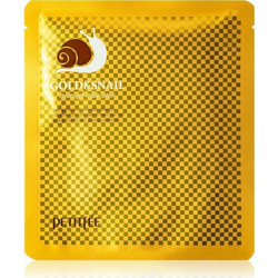 Petitfee Gold & Snail Sheet Μάσκα Προσώπου για Αντιγήρανση με Εκχύλισμα Σαλιγκαριού 30gr