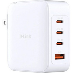 D-Link DCP-101 Φορτιστής χωρίς Καλώδιο με Θύρα USB-A & 3 Θύρες USB-C 100W Power Delivery