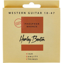 Harley Benton HQS Coated Σετ 6 Χορδές Ακουστικής Κιθάρας Phosphor Bronze 10-47"