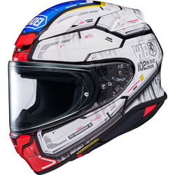 Shoei NXR 2 Gundam TC-10 White Blue Red Κράνος Μηχανής Full Face 1350gr