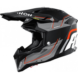 Airoh Aviator 3 Leader Orange Κράνος Μηχανής Motocross 1290gr