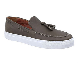 Softies Ανδρικά Μοκασίνια Loafers Δερμάτινα Χακί 6187
