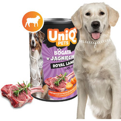 Uniq Pets Adult with Royal Lamb 375gr