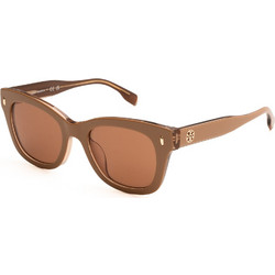 Tory Burch TB7225U 2056/O Γυναικεία Γυαλιά Ηλίου Τετράγωνα Κοκάλινα Καφέ με Καφέ Φακό