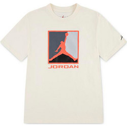 Jordan Παιδικό T-Shirt Κοντομάνικο Μπεζ 95F057-W5T