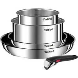 Tefal Ingenio Emotion Σετ Μαγειρικά Σκεύη από Ανοξείδωτο Ατσάλι με Αντικολλητική Επίστρωση 4τμχ L897S574