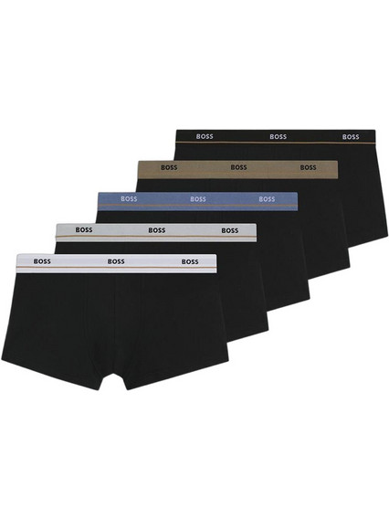 Hugo Boss Ανδρικά Μποξεράκια Σετ 5Pack Μαύρα 50531660-960