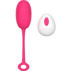 Guilty Toys Pearl Love Egg Δονητής Egg για Ζευγάρια με Τηλεχειριστήριο 8cm Ροζ