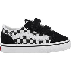 Vans Old Skool Βρεφικά Sneakers Αγκαλιάς Μαύρο Άσπρο VN000CRWBLA1
