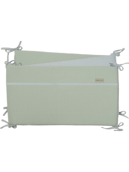 Baby Oliver Des 453 Πάντα Κούνιας Πράσινο Mint 34x210cm