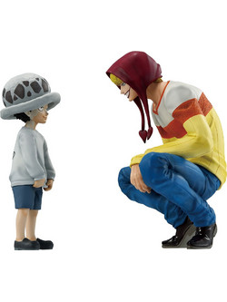 Banpresto One Piece Ichibansho Trafalgar Law & Corazon 13cm